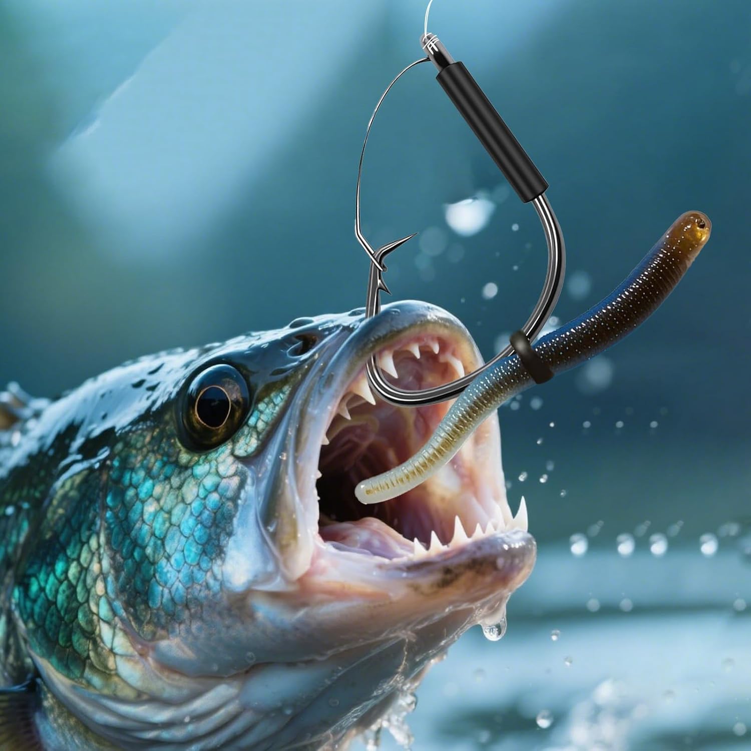 FishTrip Kait Rig Aneh Tanpa R - Fishing Hook Weedless ulasan dan harga