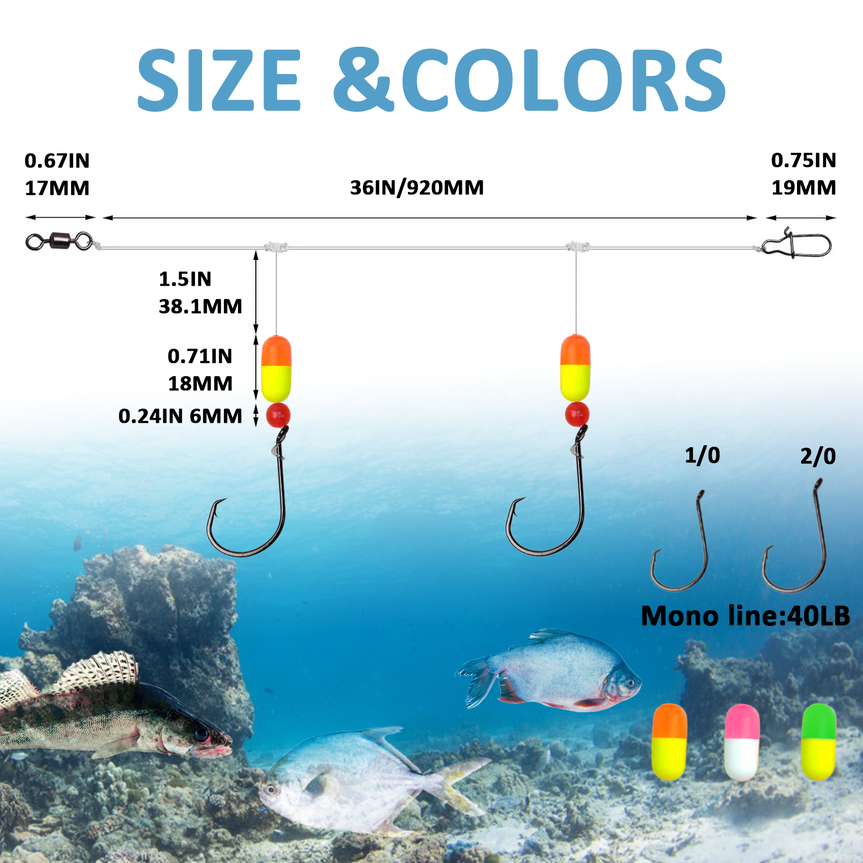 Rig Pancing Aventik Pompano un - Fishing Hook Circle ulasan dan harga