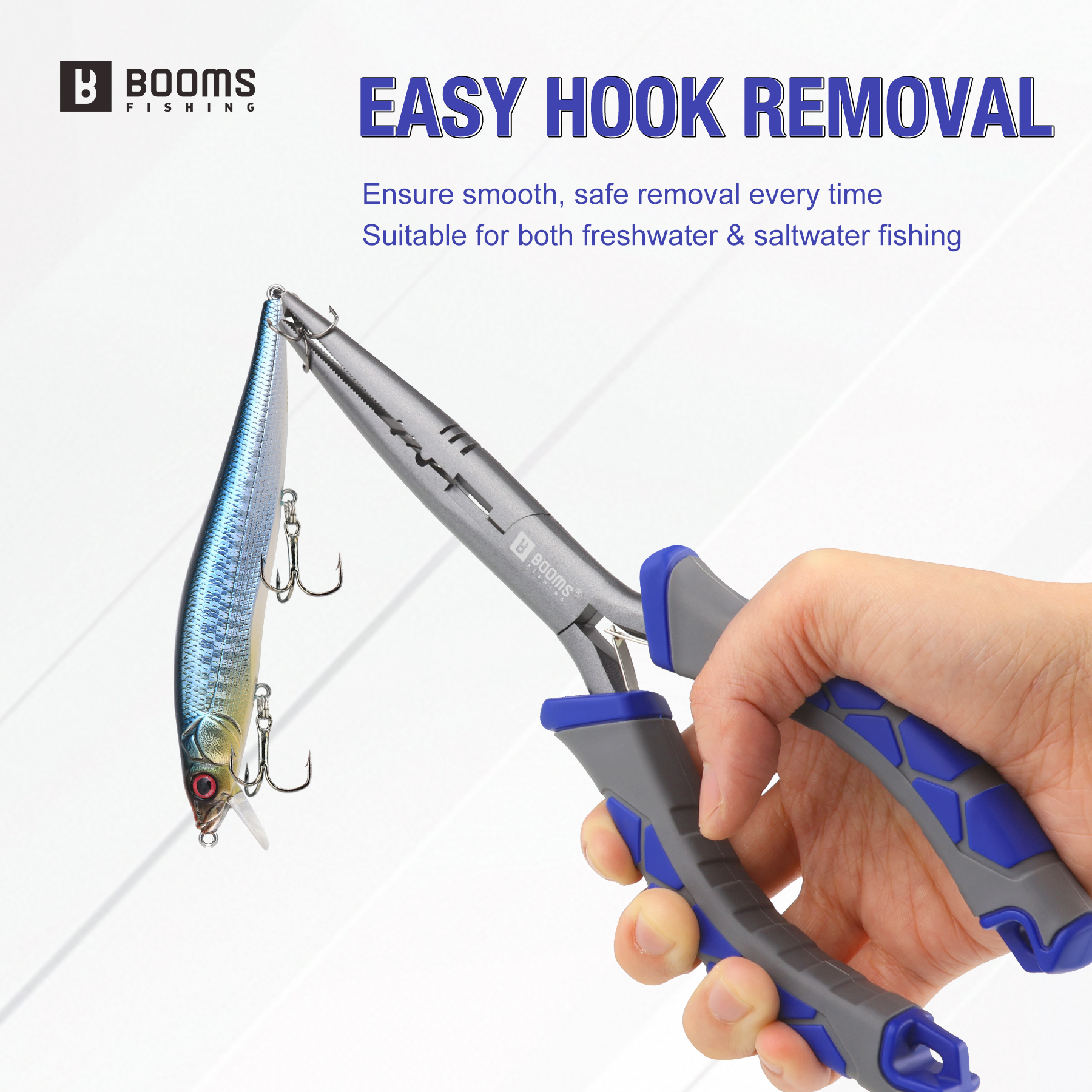 Booming Tang Pancing 23Cm dan  - Fishing Hook Remover ulasan dan harga
