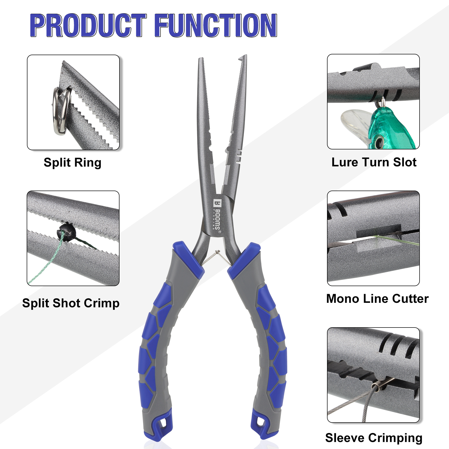 Booming Tang Pancing 23Cm dan  - Fishing Hook Remover ulasan dan harga