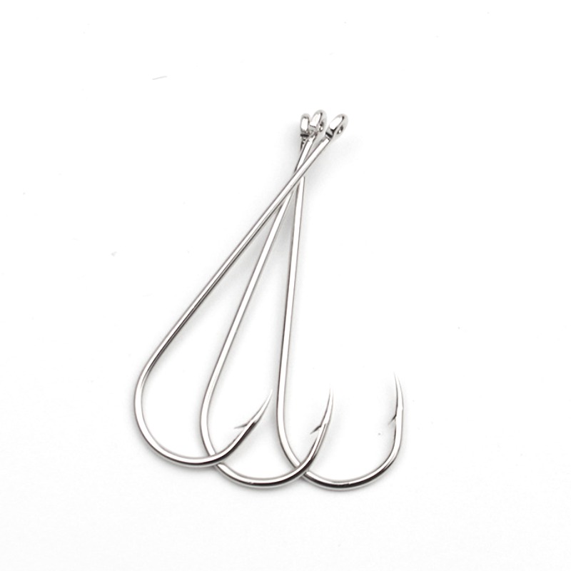 50 buah kail lingkaran air asi - Fishing Hook Circle ulasan dan harga
