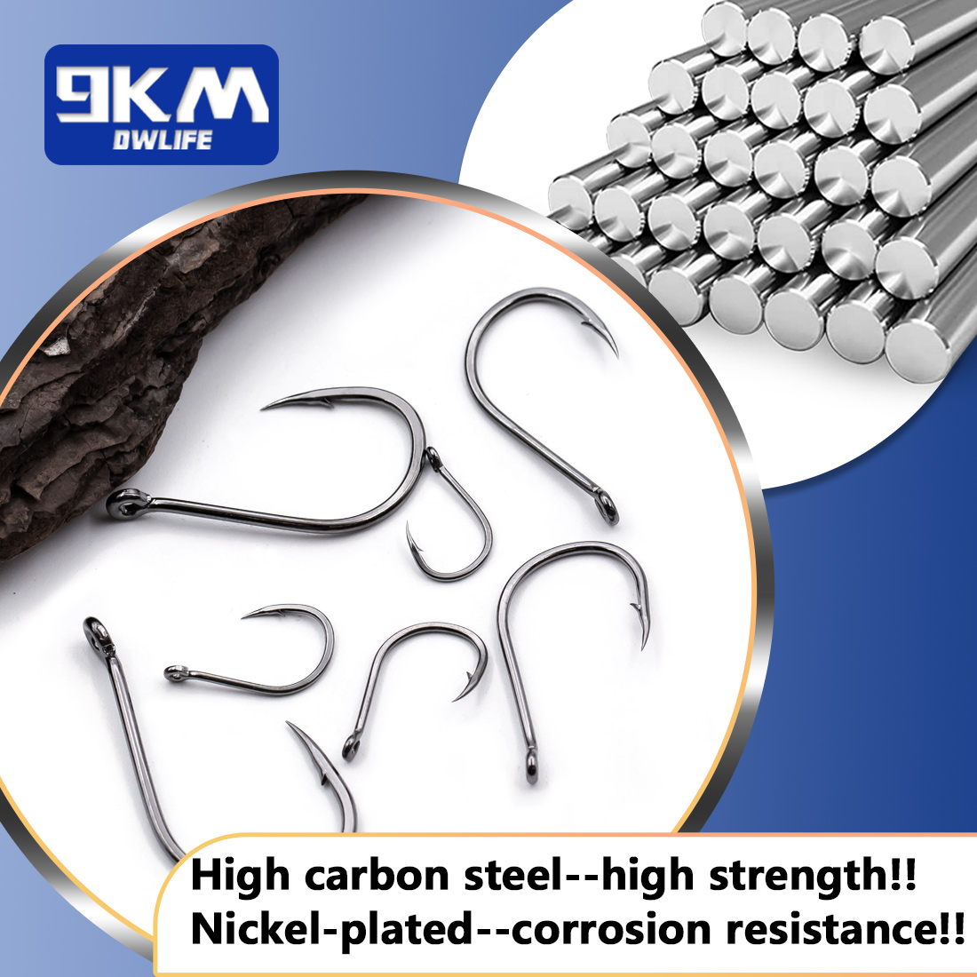 Mata Kail Pancing Iseama 9KM 5 - Fishing Hook Circle ulasan dan harga