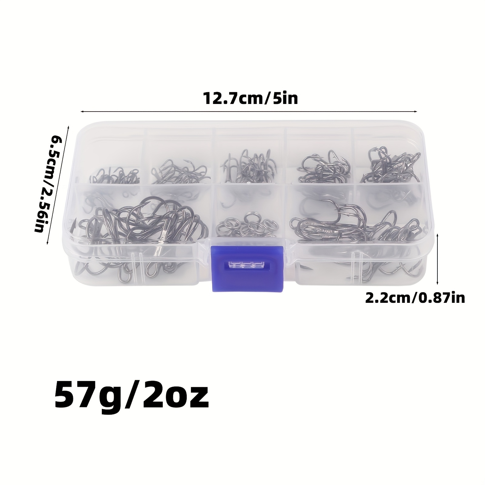 90pcs/set Kit kail tiga mata d - Fishing Hook Circle ulasan dan harga
