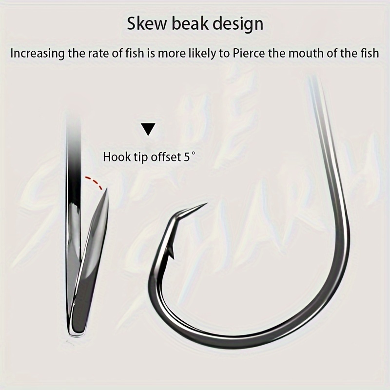 50 Buah Kait Lingkaran Peralat - Fishing Hook Circle ulasan dan harga