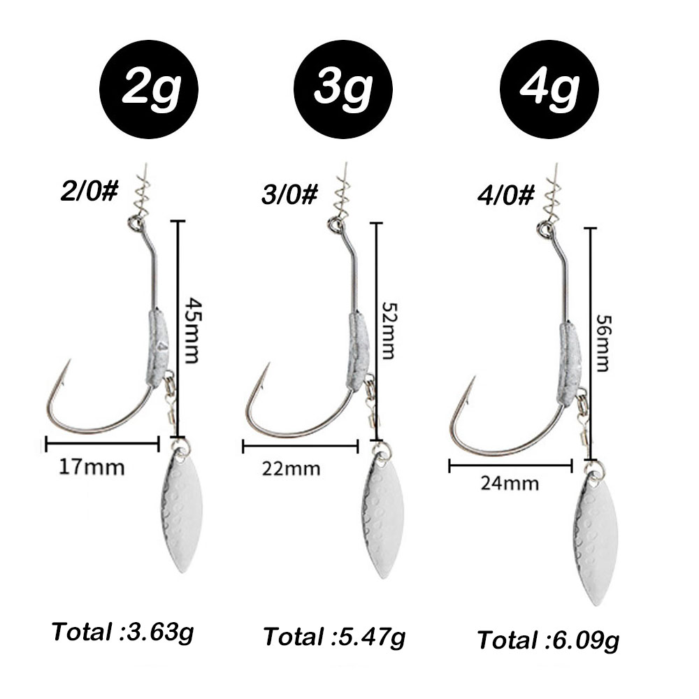 Kait pancing 2G 3G 4G, kait pa - Fishing Hook Assortment ulasan dan harga