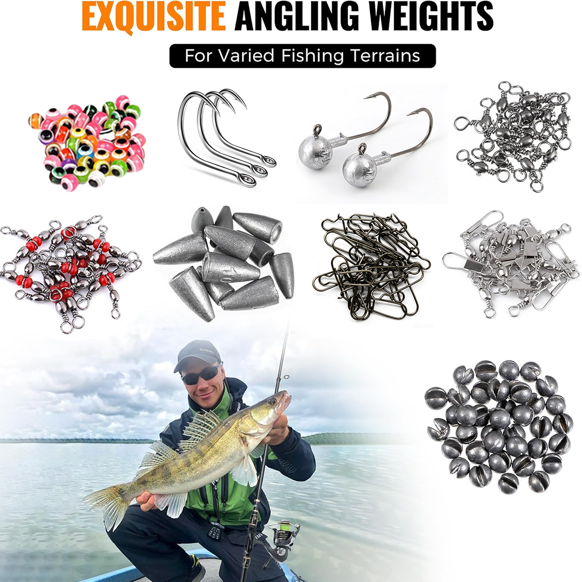 187pcs Perlengkapan Memancing  - Fishing Hook Box ulasan dan harga