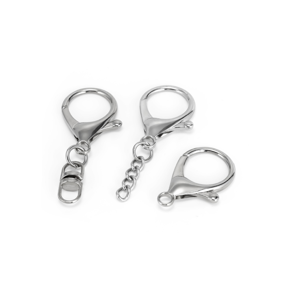10 Buah Gantungan Kunci Paduan - Fishing Hook Size ulasan dan harga